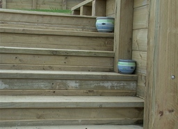Closed Timber Steps